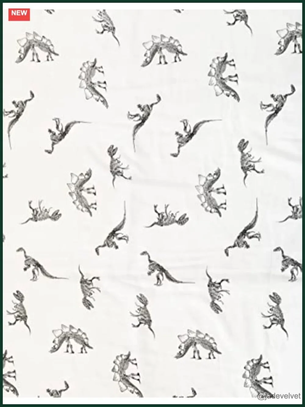 Dinosaur Print Infinity Scarf Lightweight Polyester Fashion Scarf